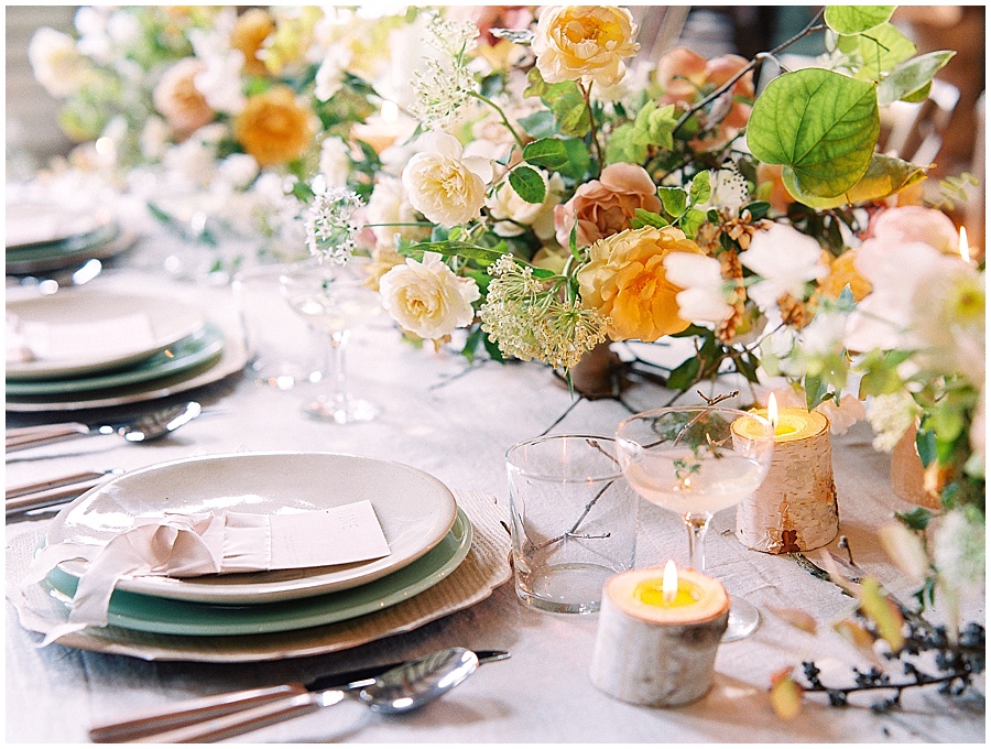 European Wedding Styled Shoot Romantic Flowers © Bonnie Sen Photography