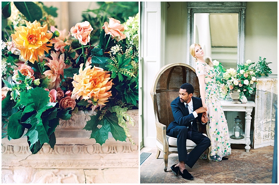 Romantic and Fashion Forward French Inspired Styled Shoot © Bonnie Sen Photography