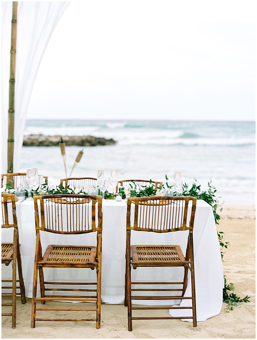 Tropical Destination Wedding Jamaica © Bonnie Sen Photography