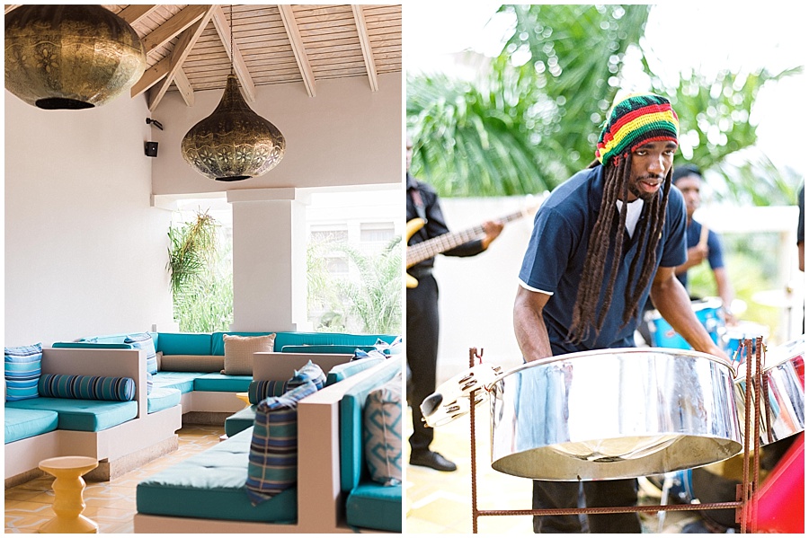 Tropical Destination Wedding Steel Drum Band Jamaica © Bonnie Sen Photography