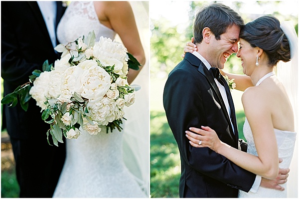 Bride and Groom Laughing Couple Poses DC Wedding © Bonnie Sen Photography