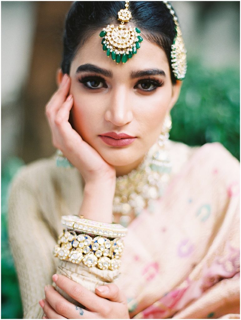 Muslim Bride Bhavani Kumar Calcutta India Bridelan India © Bonnie Sen Photography