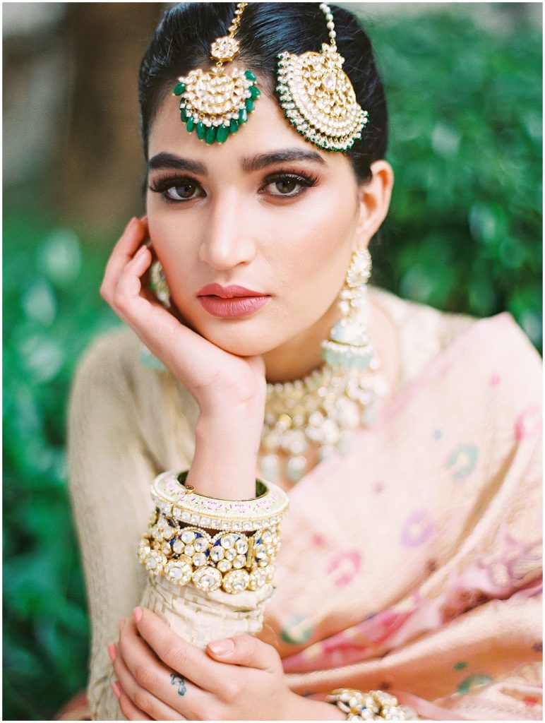 Muslim Bride RaniWalla Jewelers﻿ Calcutta India Bridelan India © Bonnie Sen Photography