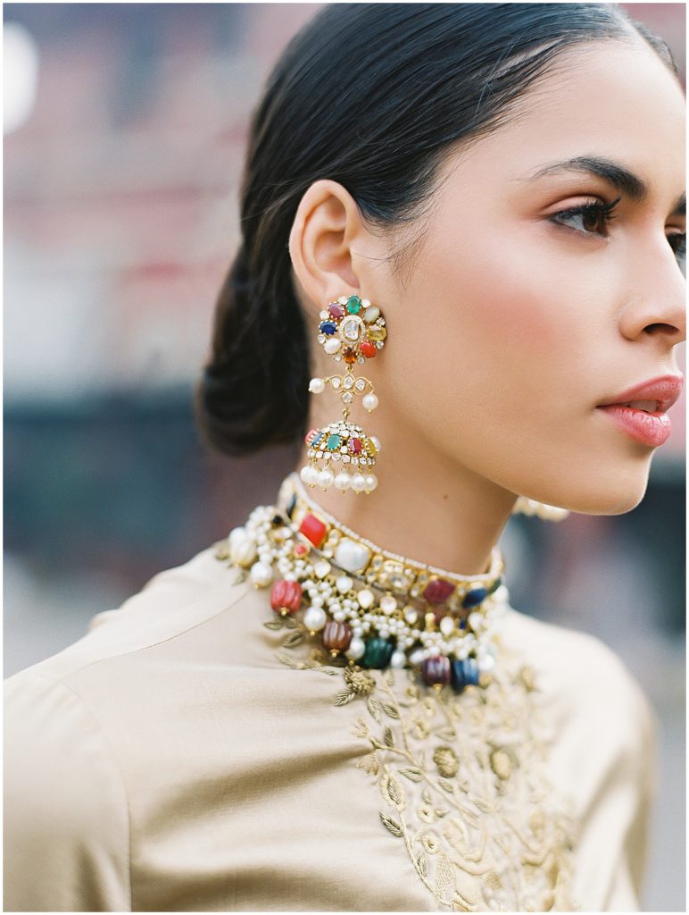 Calcutta High Fashion Shoot RawMango RaniWalla Jewelers © Bonnie Sen Photography