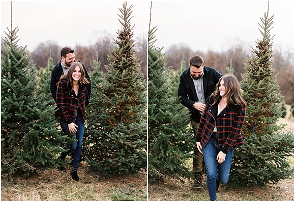 Wintery Engagement session