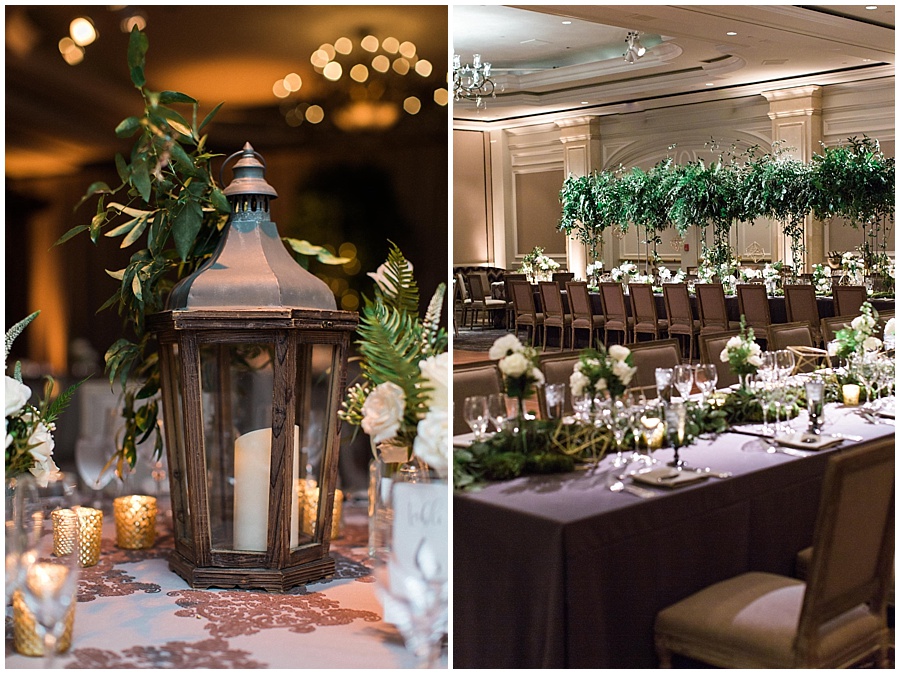 Greenery inspired event design photography