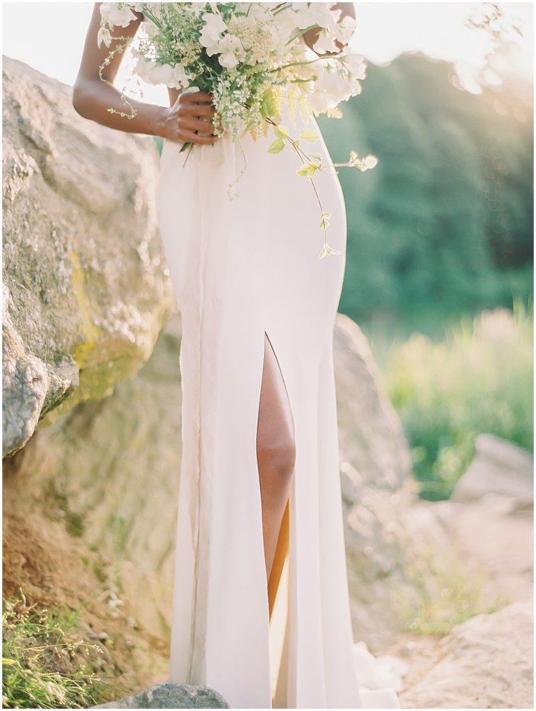 Sarah Seven Wedding Dress Chic Bridal Shoot Destination Wedding Photographer © Bonnie Sen Photography