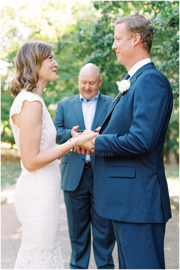 Intimate Elopement Ceremony Denver Wedding Photographer © Bonnie Sen Photography