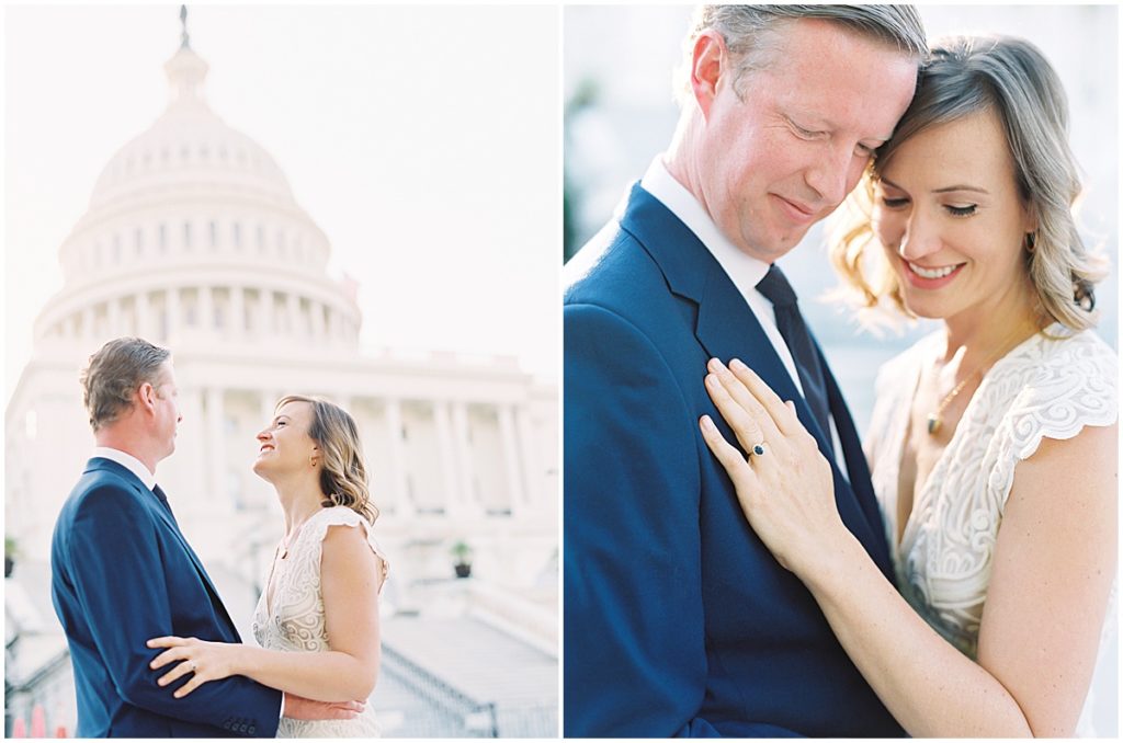 Washington DC Wedding Photos US Capitol © Bonnie Sen Photography