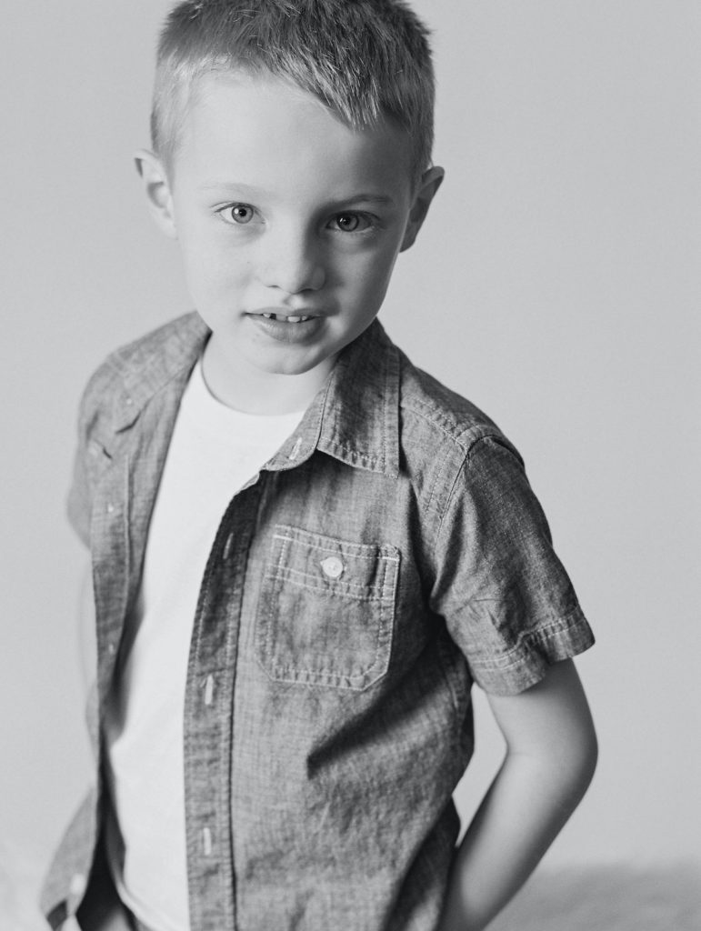 Black and White Studio Photography Kids © Bonnie Sen Photography