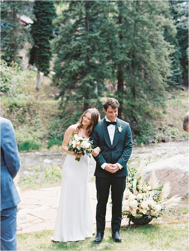 Chic Sleek Wedding Dress Denver Wedding Photographer © Bonnie Sen Photography
