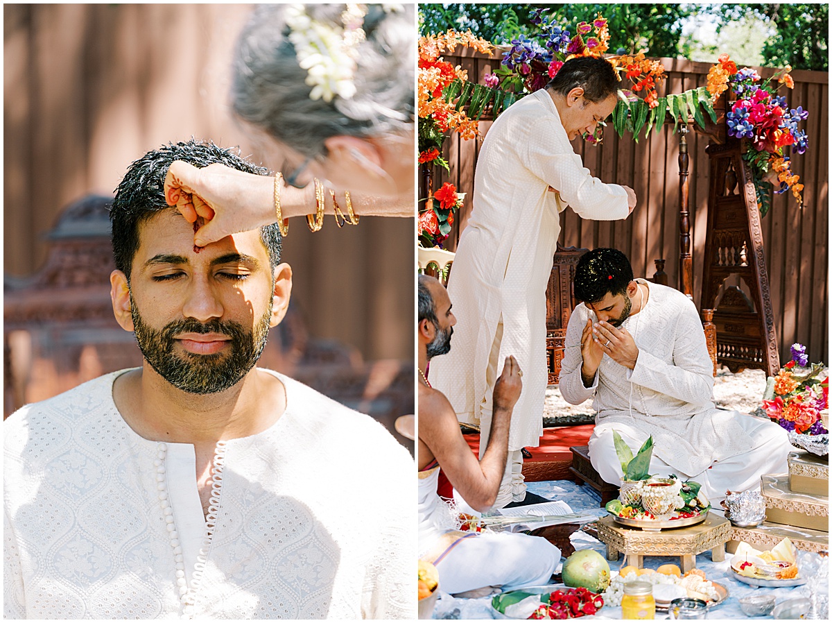 Haldi Ceremony Indian Wedding © Bonnie Sen Photography